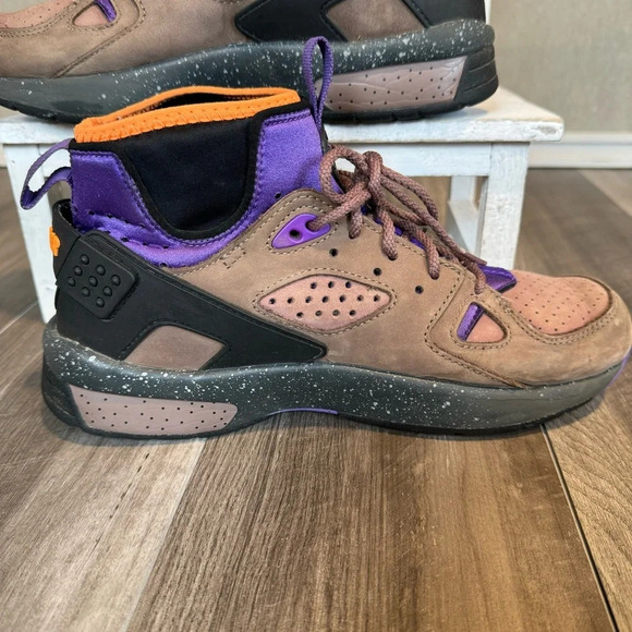 Nike ACG Air Mowabb Men’s size 8 Trail end brown mocha purple black high top - Picture 3 of 11
